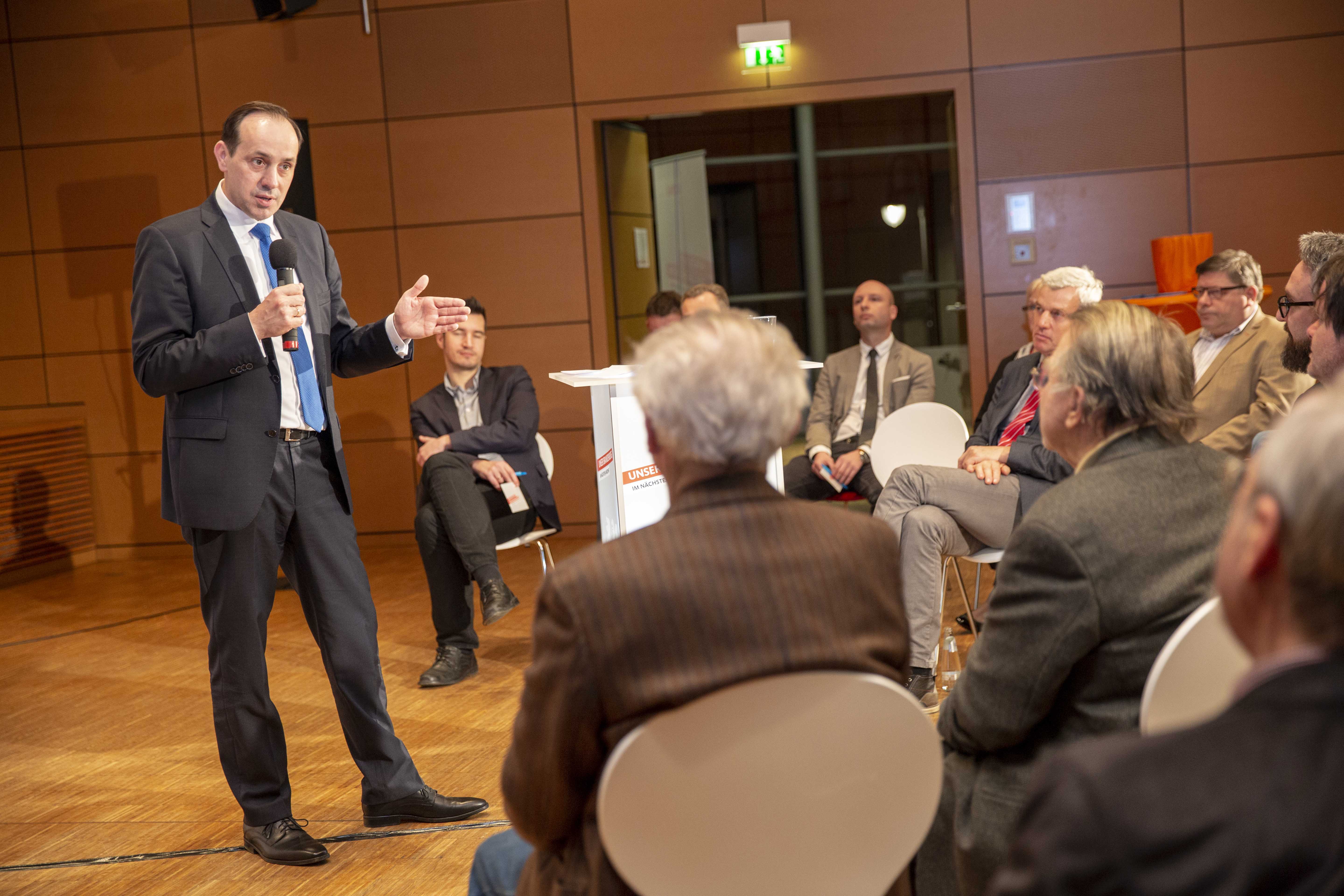 Ingo Senftleben auf der Regionalkonferenz in Elbe-Elster