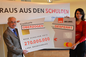 Ludwig Burkardt MdL und Dr. Saskia Ludwig