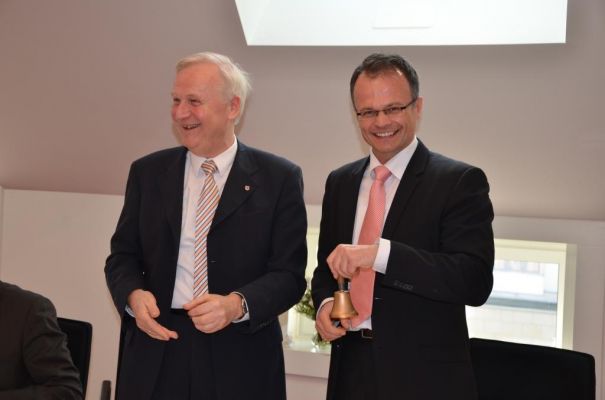 Dieter Dombrowski und Prof. Dr. Michael Schierack