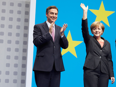 David McAllister und Dr. Angela Merkel